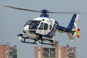 helicopter, Aircraft, Police, Eurocopter, Ec 135, Spain