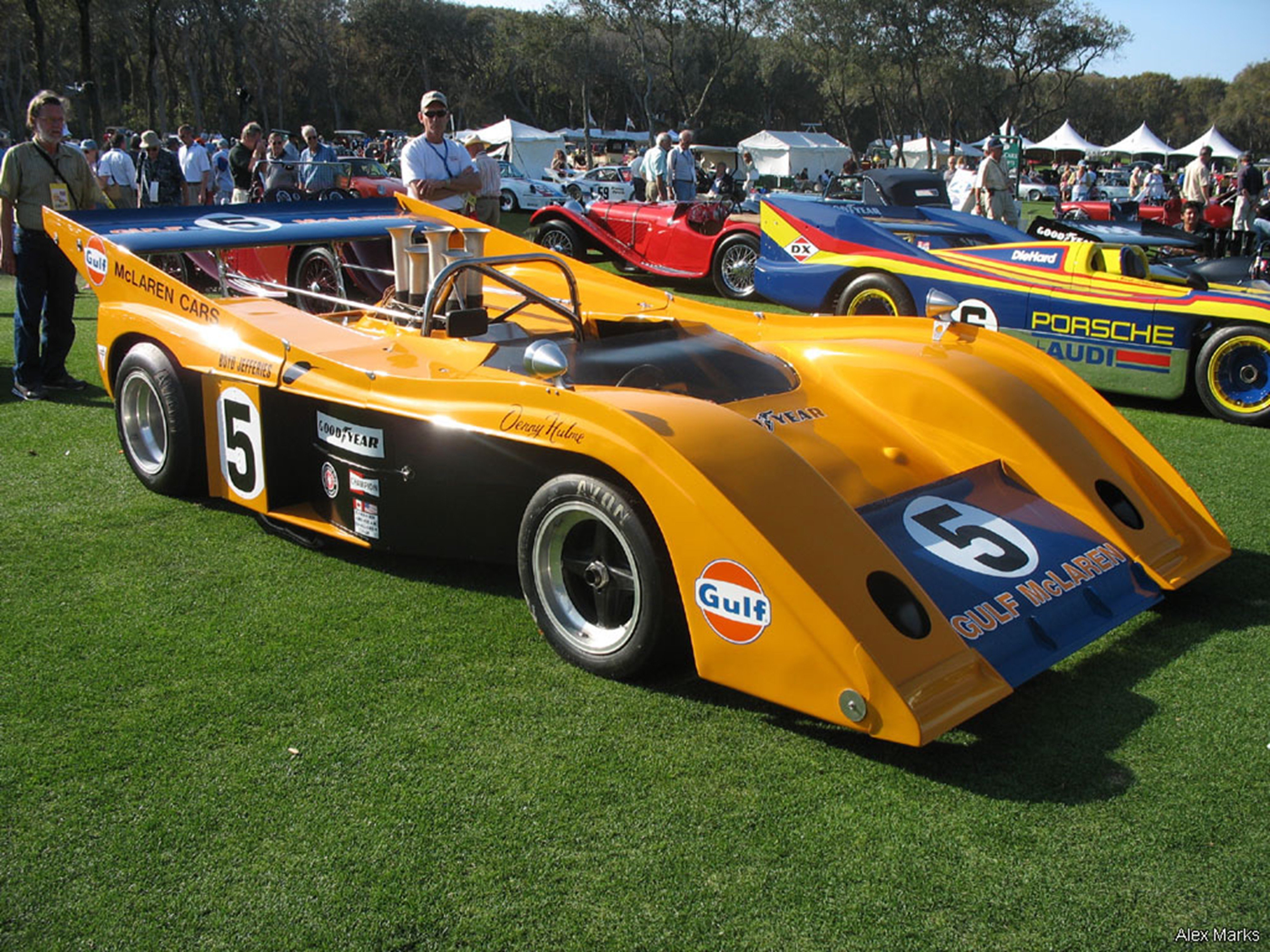1972, Mclaren, M20, Race, Car, Racing, Gulf Wallpaper