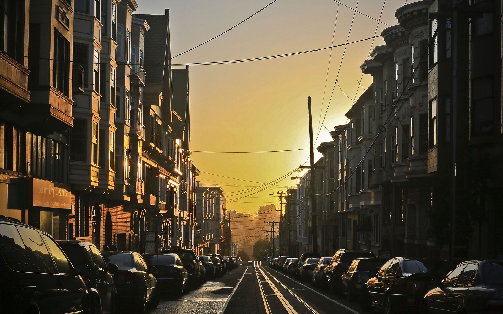 san, Francisco, Buildings, Street Wallpaper