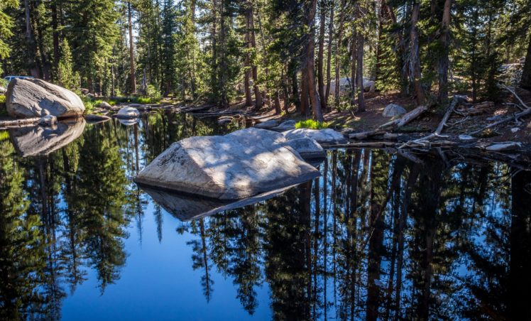 usa, Parks, Forests, Lake, Stones, California, Yosemite, Trees, Nature HD Wallpaper Desktop Background