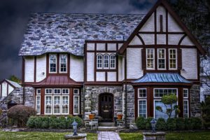 usa, Houses, Landscape, American, Tudor, Homes, Street, Lights, Hdr, Cities