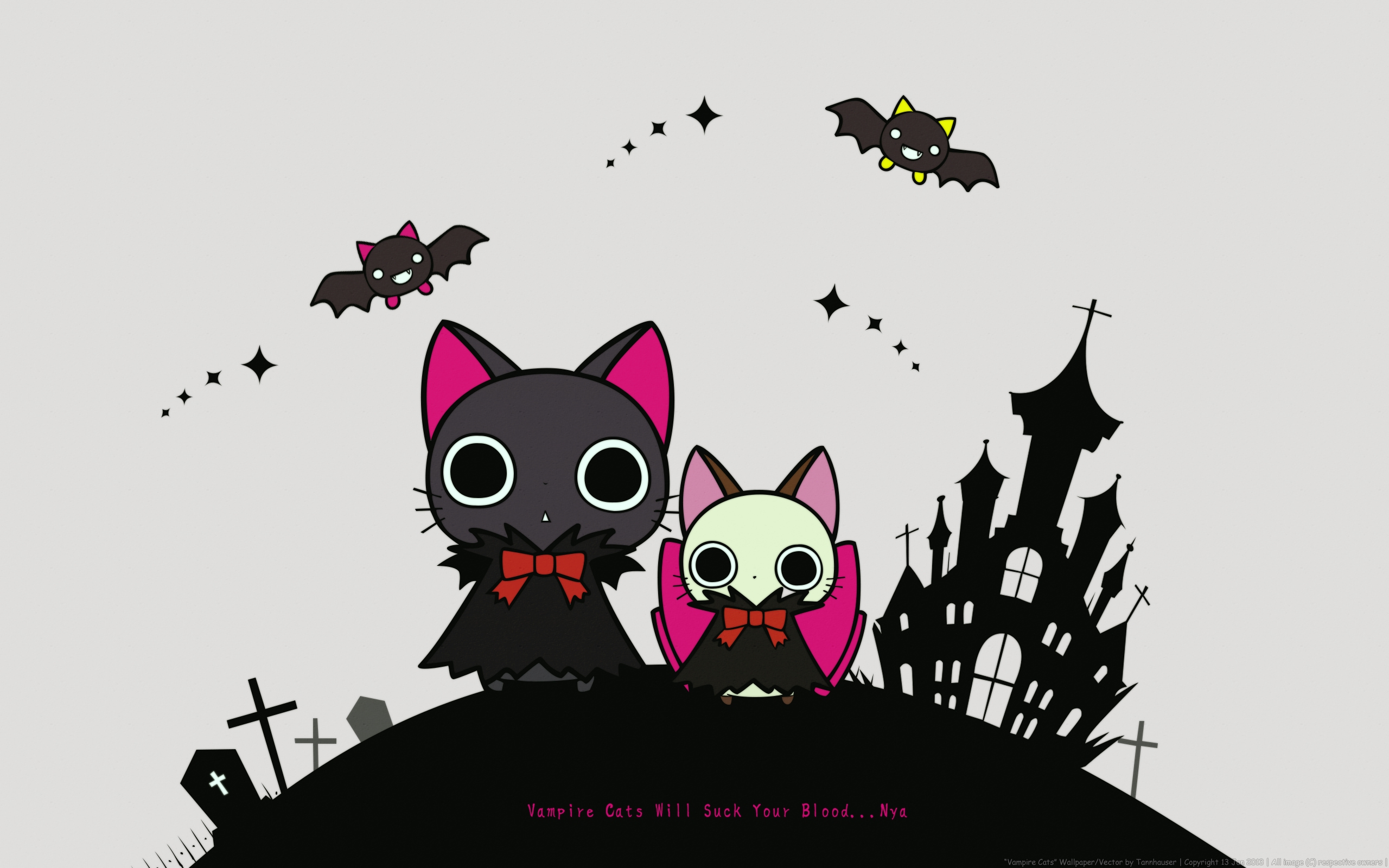 nyanpire, The, Animation, Cats Wallpaper