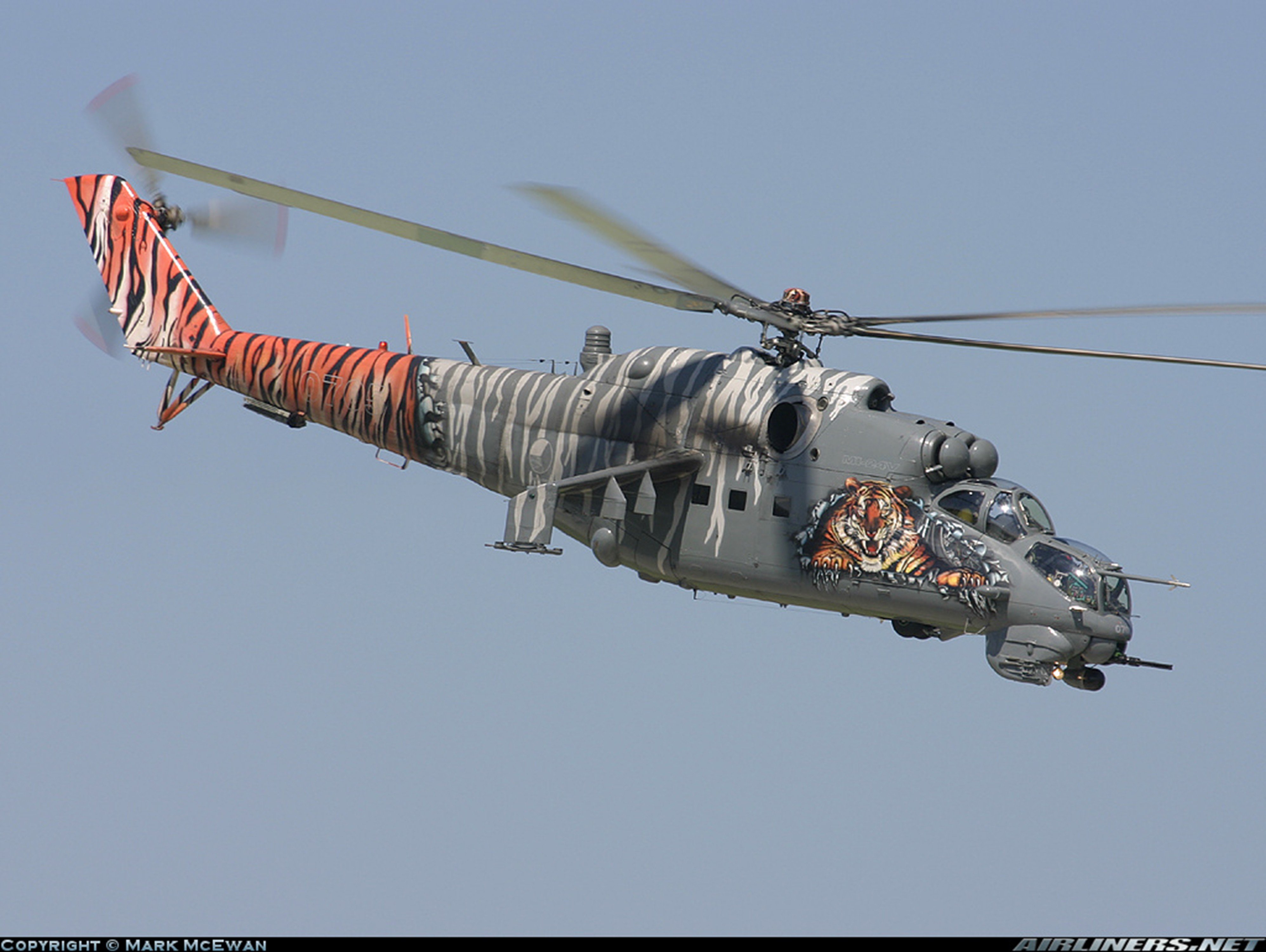 helicopter, Aircraft, Attack, Military, Army, Czech republic, Mil mi, Tiger Wallpaper