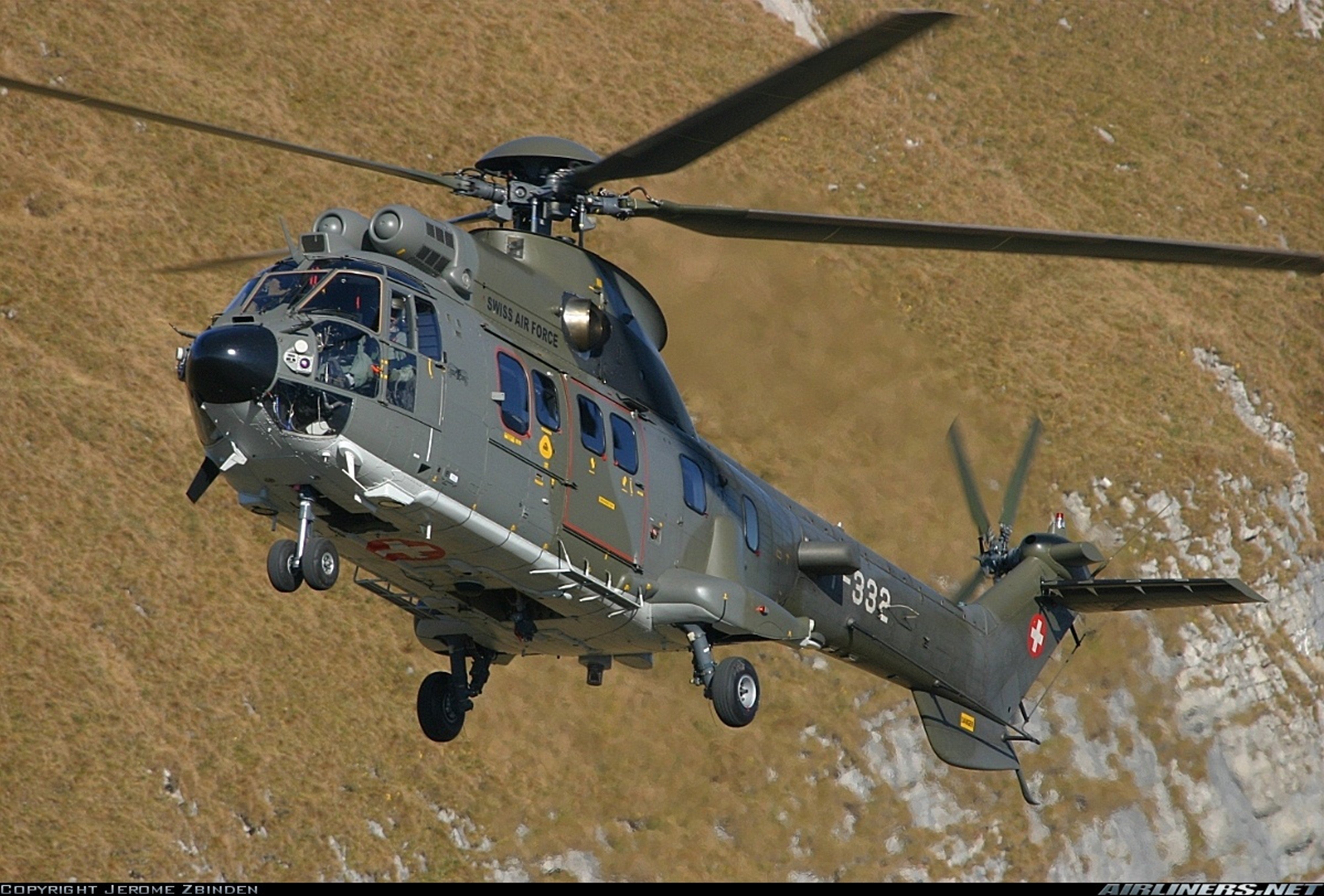 helicopter, Aircraft, Super, Puma, Transport, Military, Swiss, Air, Force, Switzerland Wallpaper