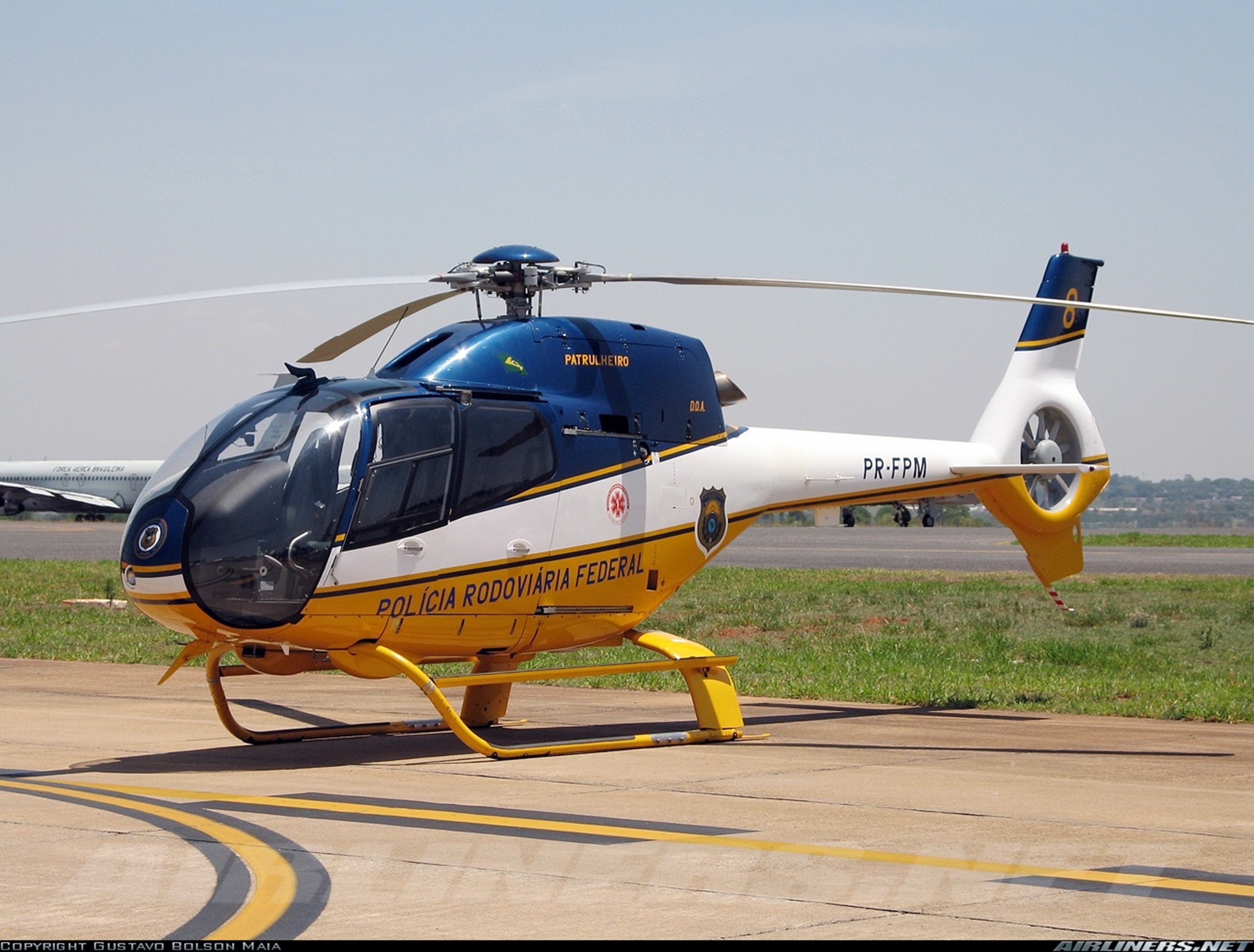 helicopter, Aircraft, Federal, Police, Highway, Brazil Wallpaper