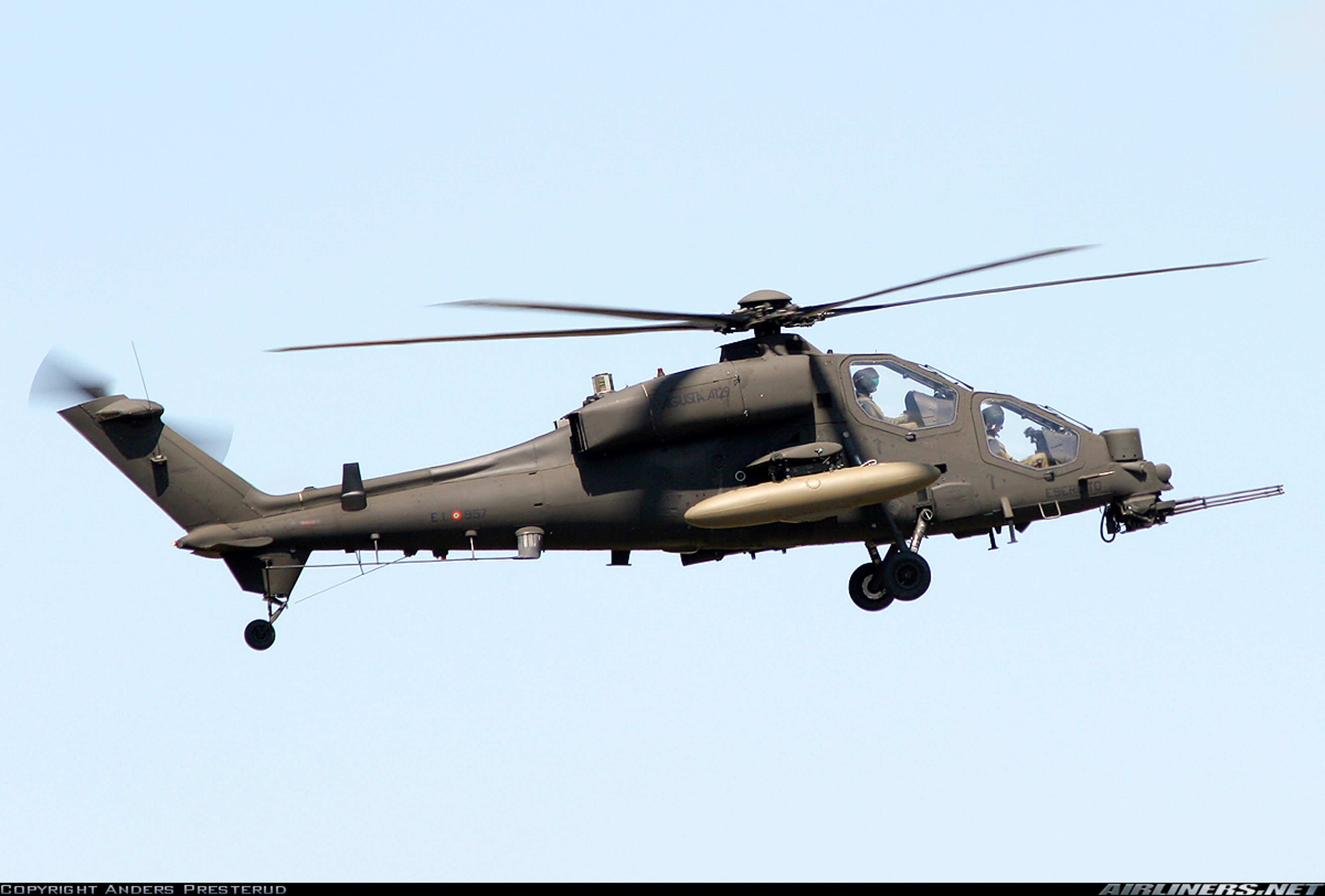 helicopter, Aircraft, Attack, Military, Army, Italy, Agusta, A 129, Mangusta Wallpaper