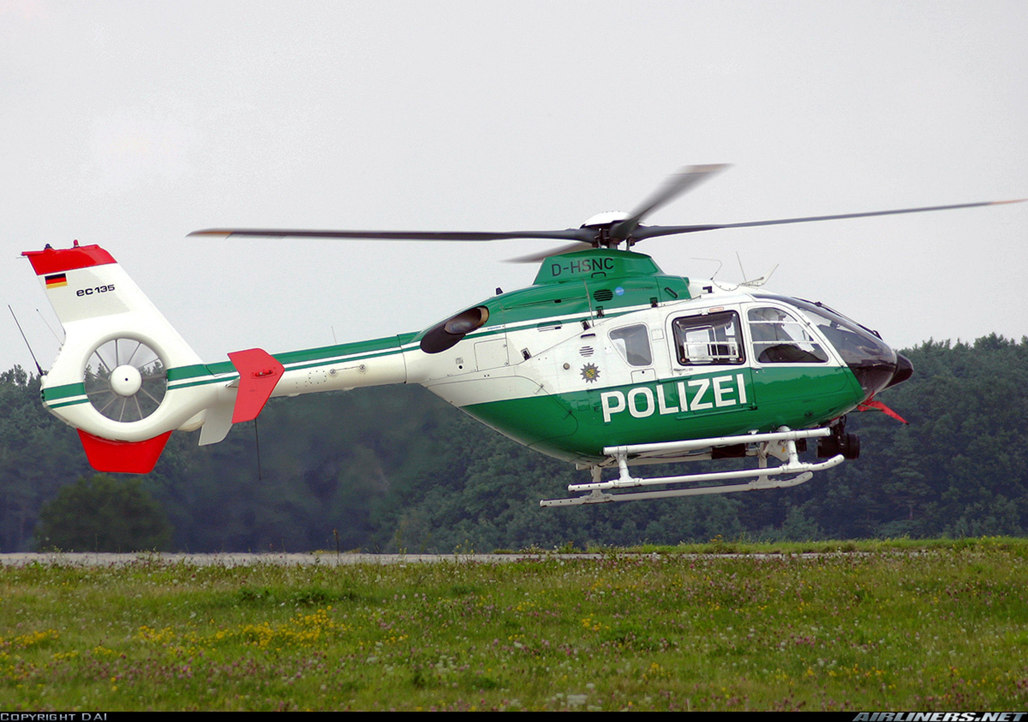 helicopter, Aircraft, Police, Germany, Eurocopter, Ec 135 Wallpaper