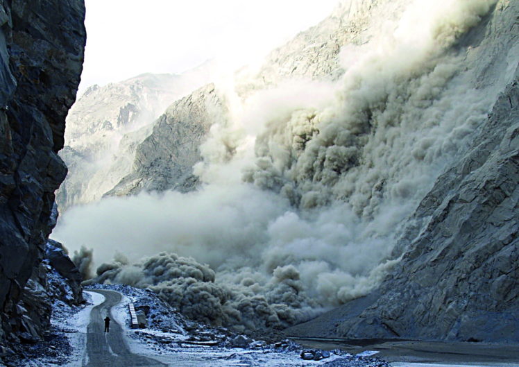 hunza, River, Landslide, Roads, Disaster, Destruction, Mother, Nature, People, Landscapes HD Wallpaper Desktop Background