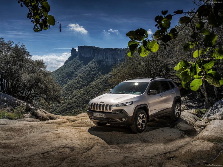 jeep, Cherokee, Eu version, 2014, Car, Suv, 4×4, Off road, 4000×3000, Silver HD Wallpaper Desktop Background