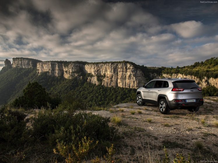 jeep, Cherokee, Eu version, 2014, Car, Suv, 4×4, Off road, 4000×300 HD Wallpaper Desktop Background