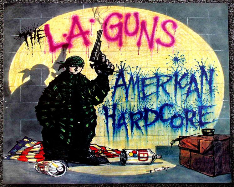 la guns, Hair, Metal, Heavy, Guns, Poster, Graffiti HD Wallpaper Desktop Background