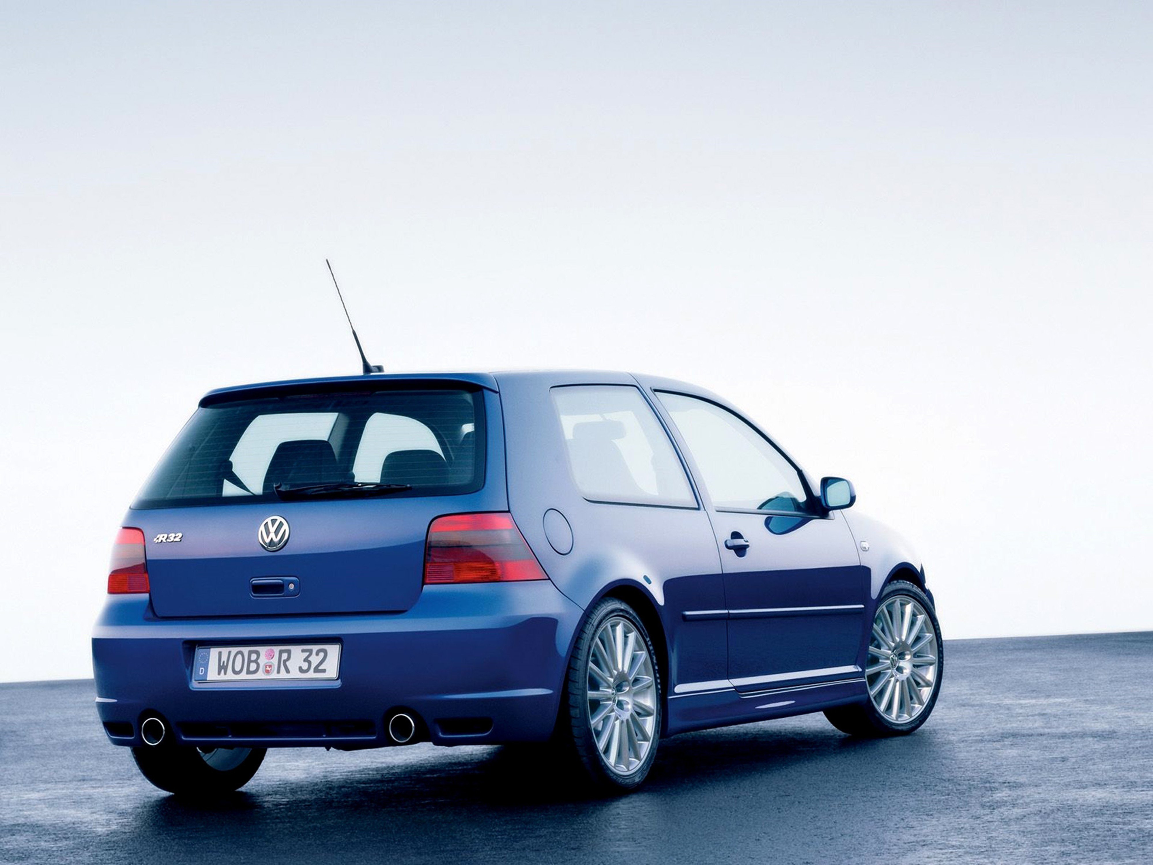 20, 02volkswagen, Golf, R32, Car, Germany, Blue, 4000x3000 Wallpaper