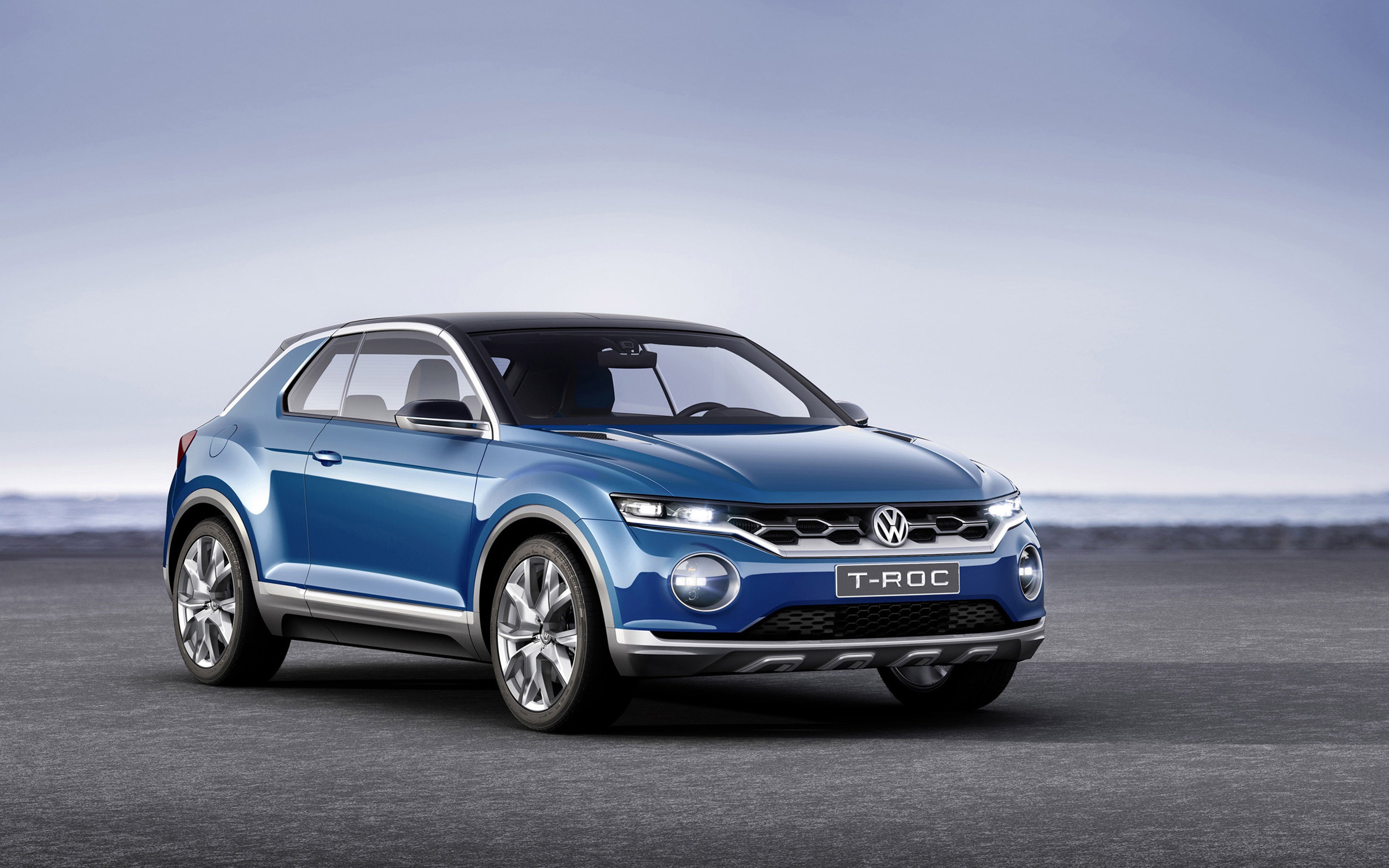 2014, Volkswagen, T roc, Concept, Car, 4000x2500 Wallpaper
