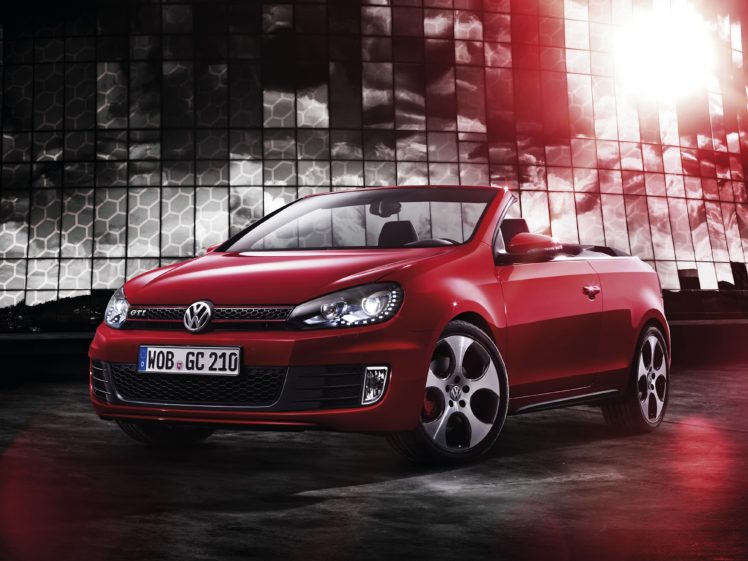 2012, Volkswagen, Golf, Gti, Cabriolet, Car, Red, Convertible, 4000×3000 HD Wallpaper Desktop Background