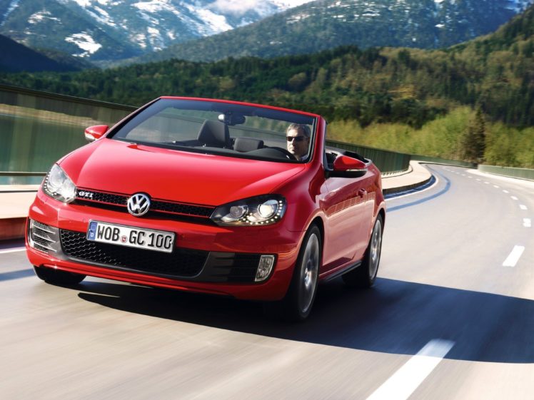 2012, Volkswagen, Golf, Gti, Cabriolet, Car, Red, Convertible, 4000×3000 HD Wallpaper Desktop Background