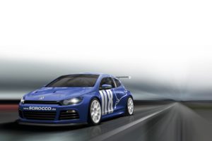 2008, Volkswagen, Scirocco, Gt24, Race, Car, Racing, Blue, 4000x3000
