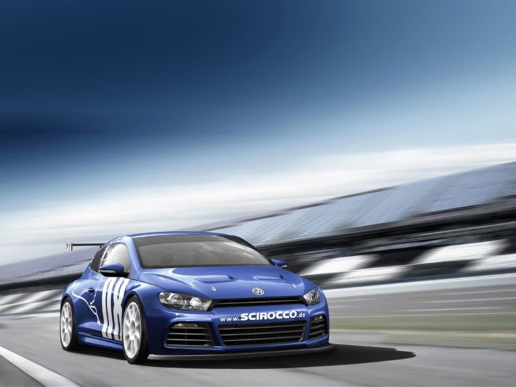 2008, Volkswagen, Scirocco, Gt24, Race, Car, Racing, Blue, 4000×3000 HD Wallpaper Desktop Background