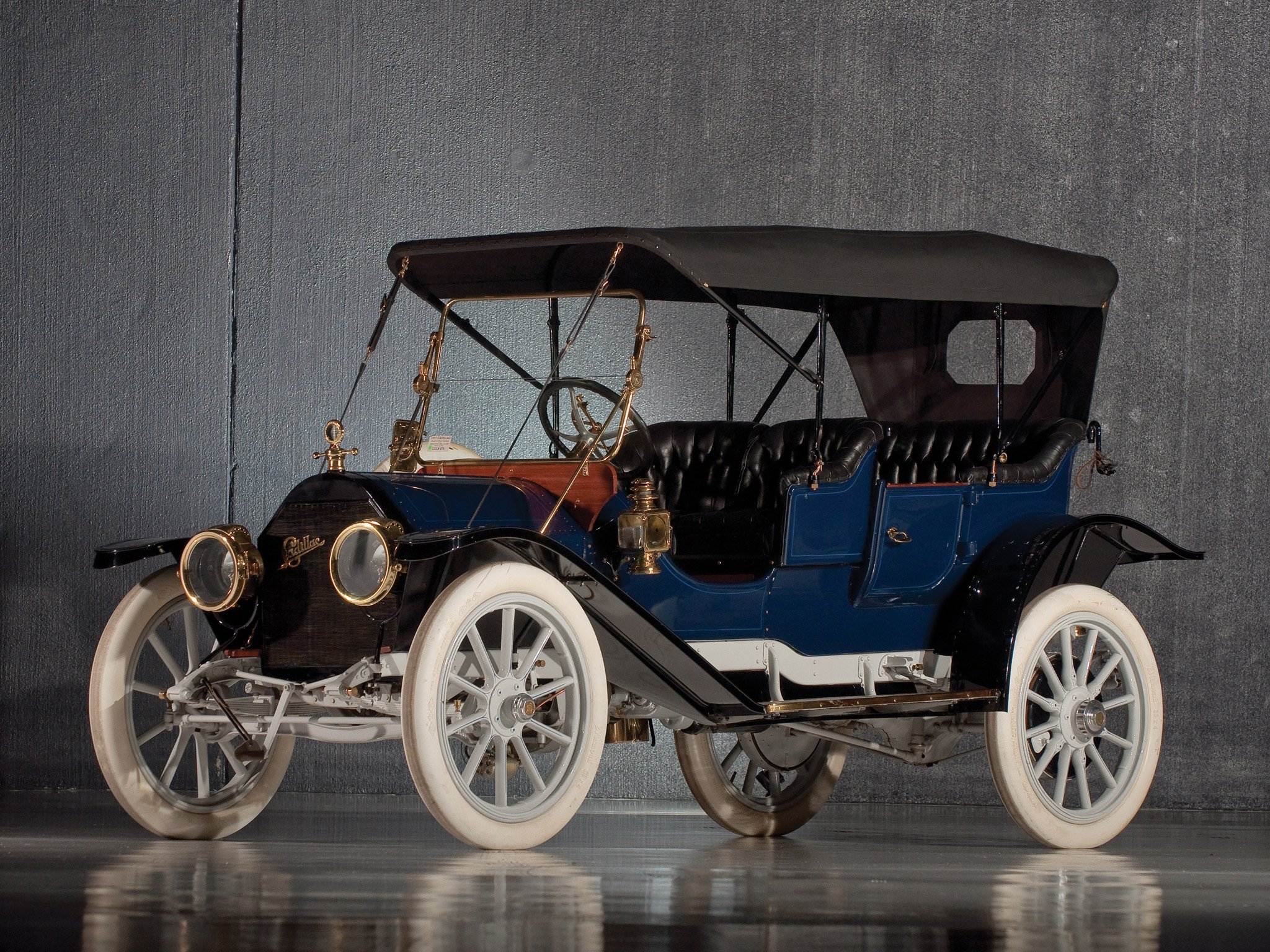 1911, Cadillac, Model 30, 2 door, Demi, Tonneau, Retro, Luxury Wallpaper
