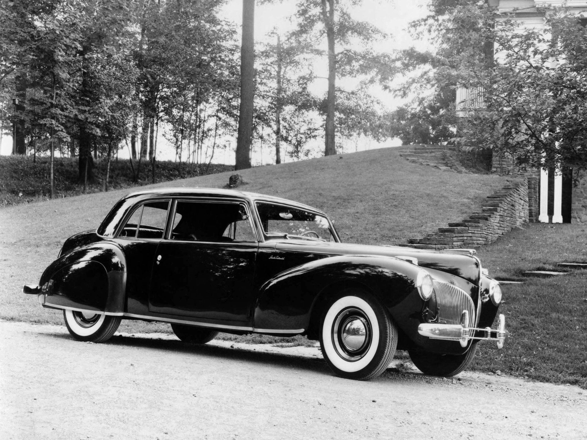 1941, Lincoln, Continental, Coupe,  16h 57 , Luxury, Limosuine, Retro, Ty Wallpaper