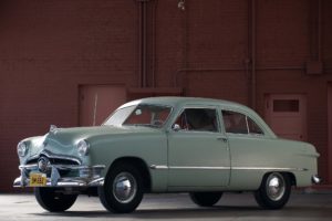 1950, Ford, Custom, Deluxe, Tudor, Sedan,  70b , Retro