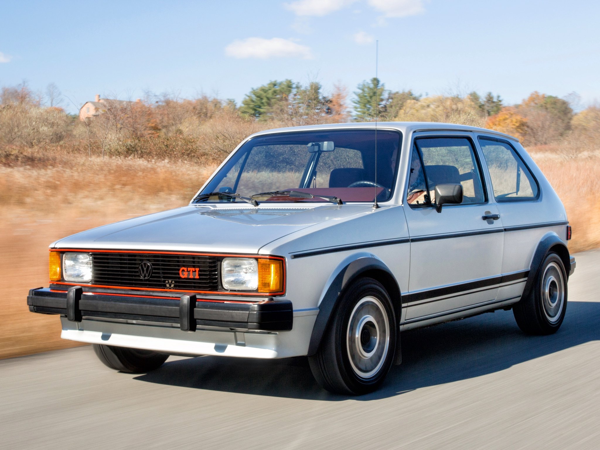 1983, Volkswagen, Rabbit, Gti Wallpaper