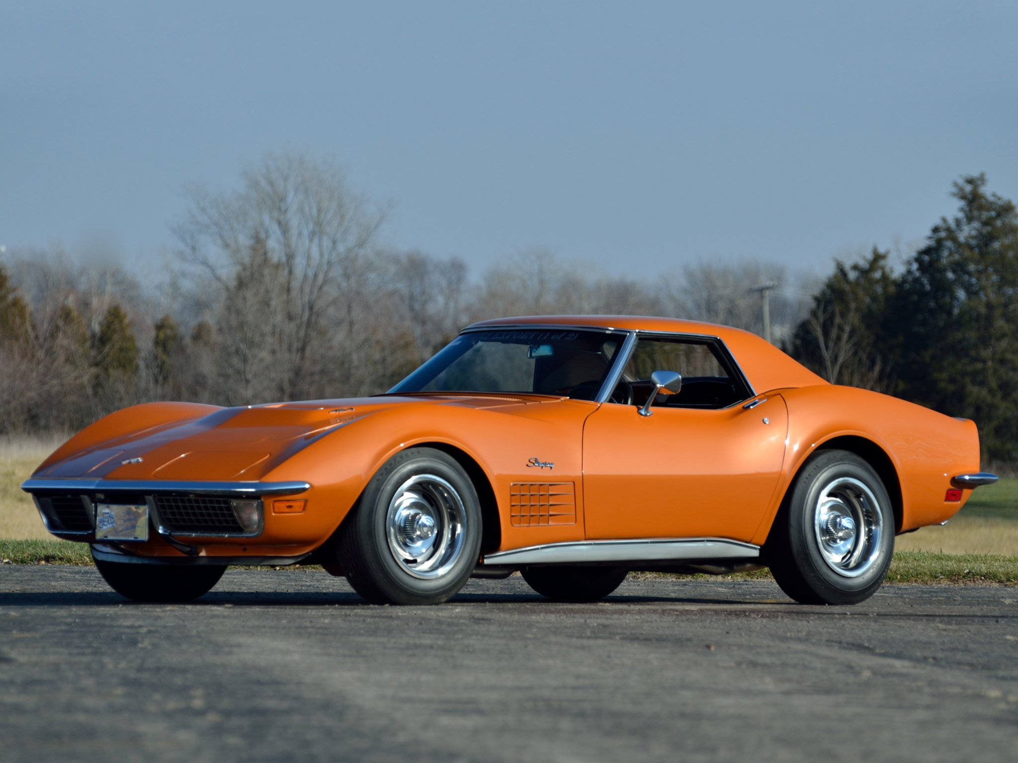 1971, Chevrolet, Corvette, Stingray, Zr 2, Ls6, 454, Convertible,  c 3 , Supercar, Muscle, Classic Wallpaper