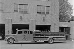 1941, International, D series, Firetruck, Emergency, Semi, Tractor, Retro