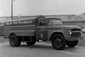 1957, Ford, F 600, Tanker, Semi, Tractor, Retro