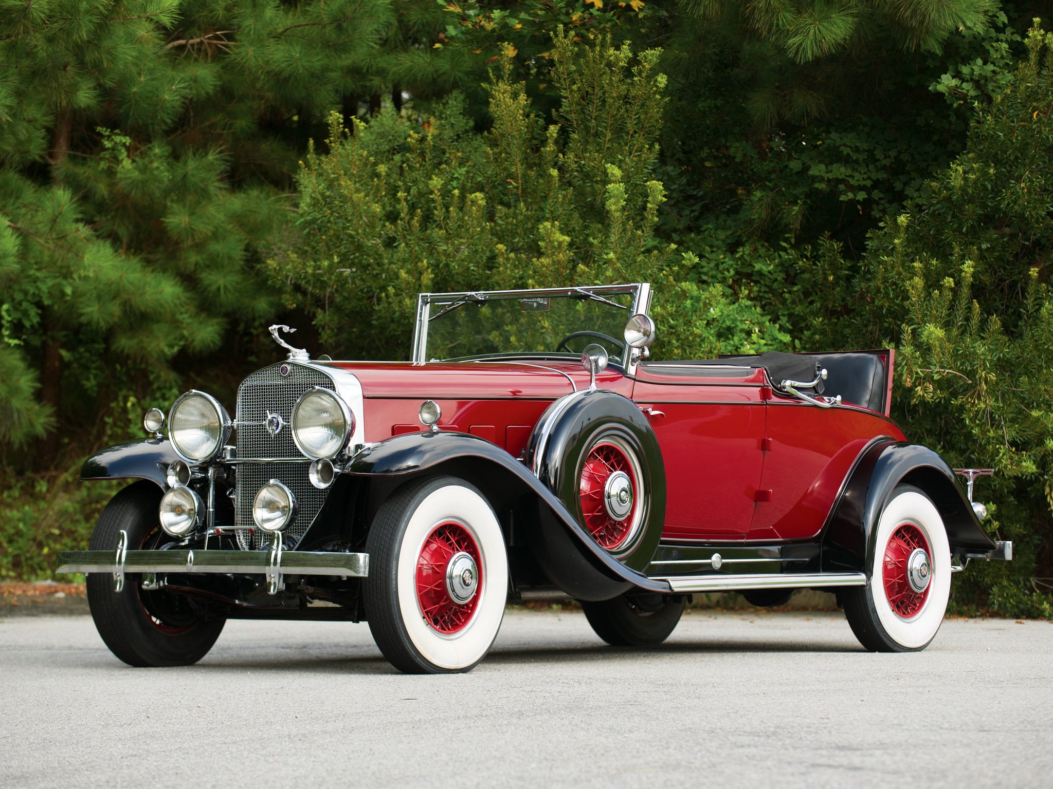 1931 Cadillac 370 A V12 Convertible Coupe Fleetwood 4735 Luxury Retro Wallpapers Hd 2675