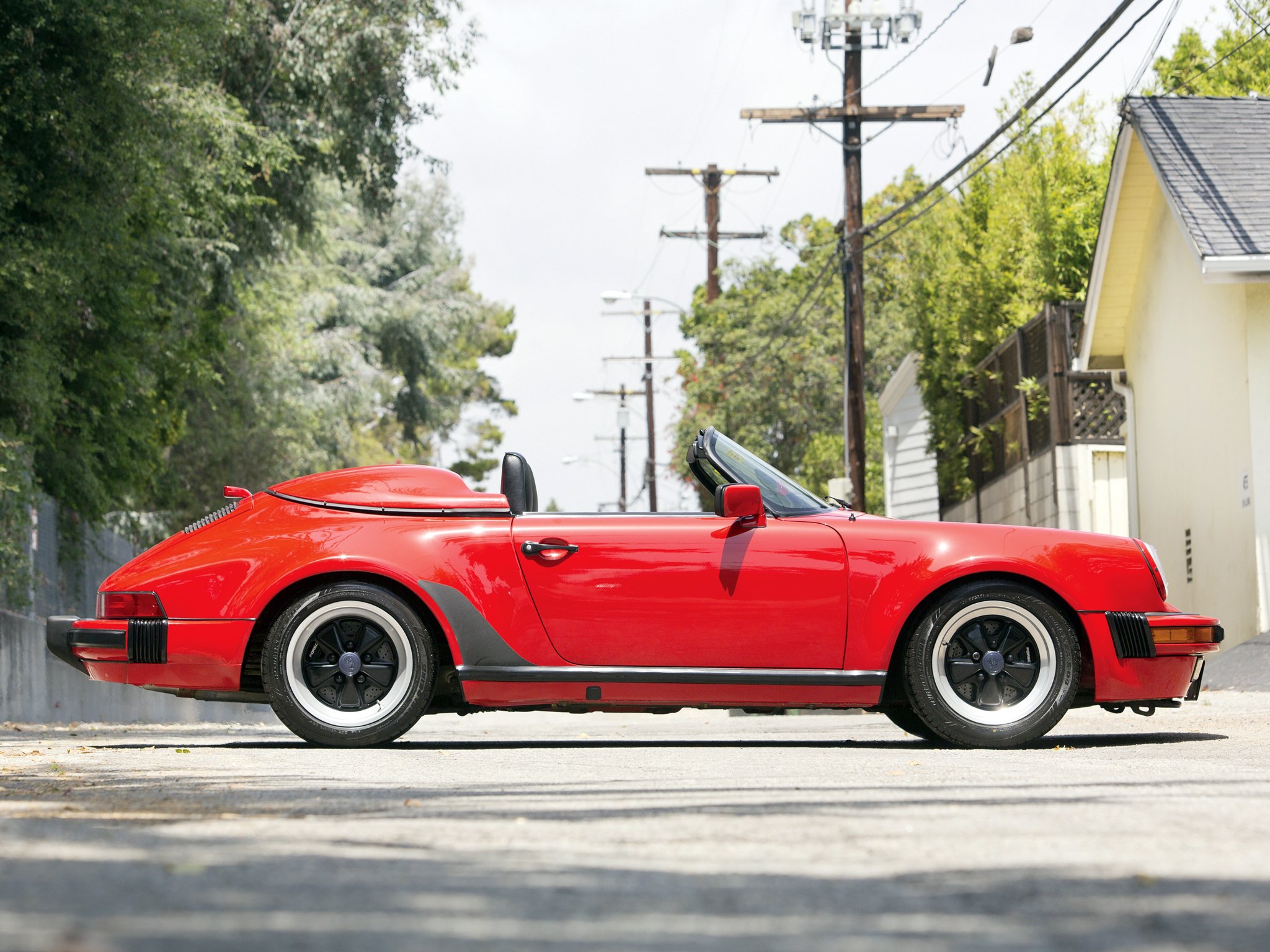 1989, Porsche, 911, Carrera, Speedster, Turbolook, Us spec, Supercar Wallpaper