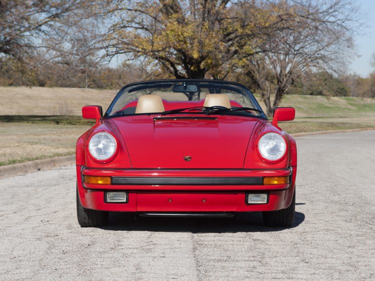 1989, Porsche, 911, Carrera, Speedster, Turbolook, Us spec, Supercar HD Wallpaper Desktop Background