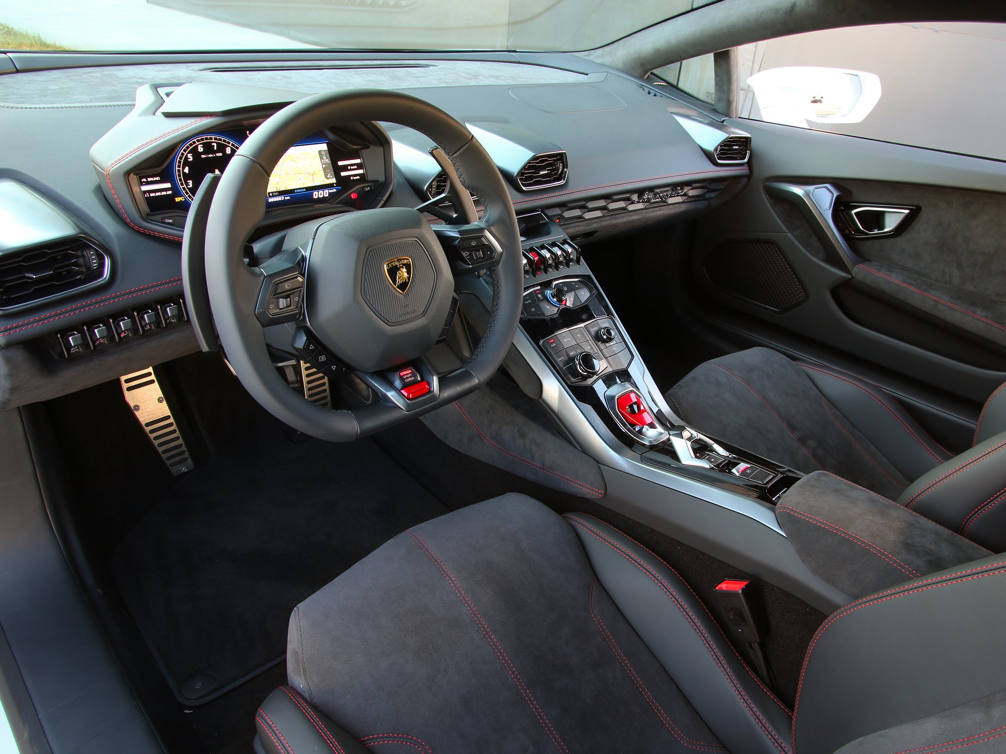 2014, Lamborghini, Huracan, Lp, 610 4,  lb724 , Supercar, Interior Wallpaper