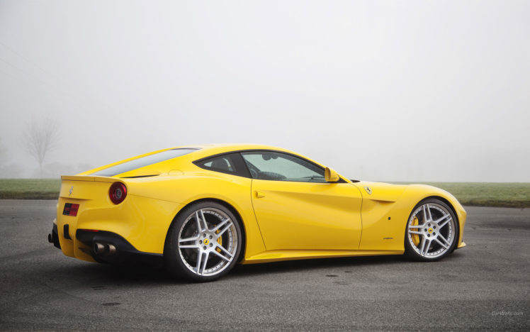 ferrari, F12berlinetta, 2012, Supercars, Yellow HD Wallpaper Desktop Background