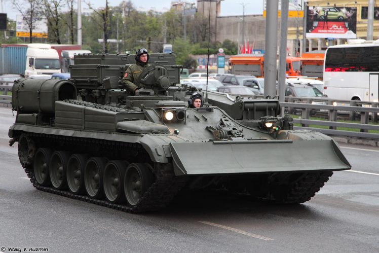 may 5th, Rehearsal, Of, 2014, Victory, Day, Parade, In, Moscow, Russia, Red, Star, Russian, Military, Army, Armoured, Recovery, Vehicle, Brem 1, 4000×2667 HD Wallpaper Desktop Background