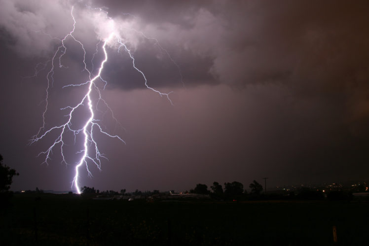 lightning, Storm, Rain, Night, Clouds HD Wallpaper Desktop Background