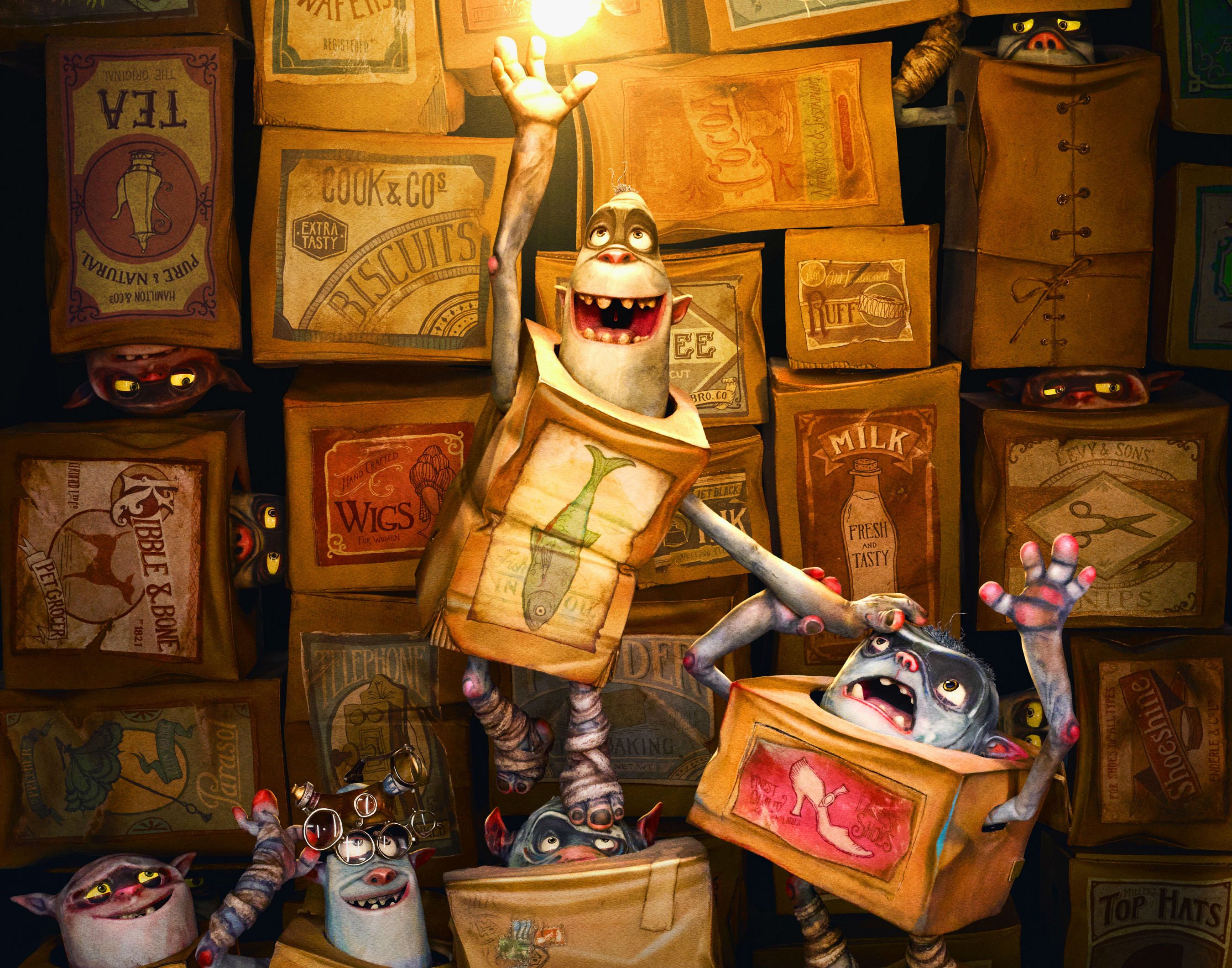 the, Boxtrolls, Animation, Family, Comedy, Cartoon, Movie, Film, Adventure,  24 Wallpaper