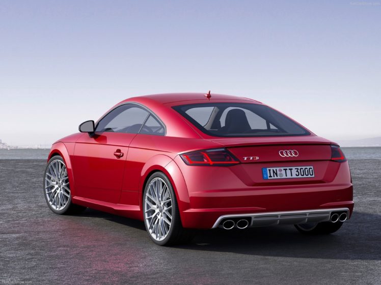 audi, Tts, Coupe, 2015, Supercar, Sport, Car, Germany, Sportcar, Wallpaper, 4000×3000, Red HD Wallpaper Desktop Background