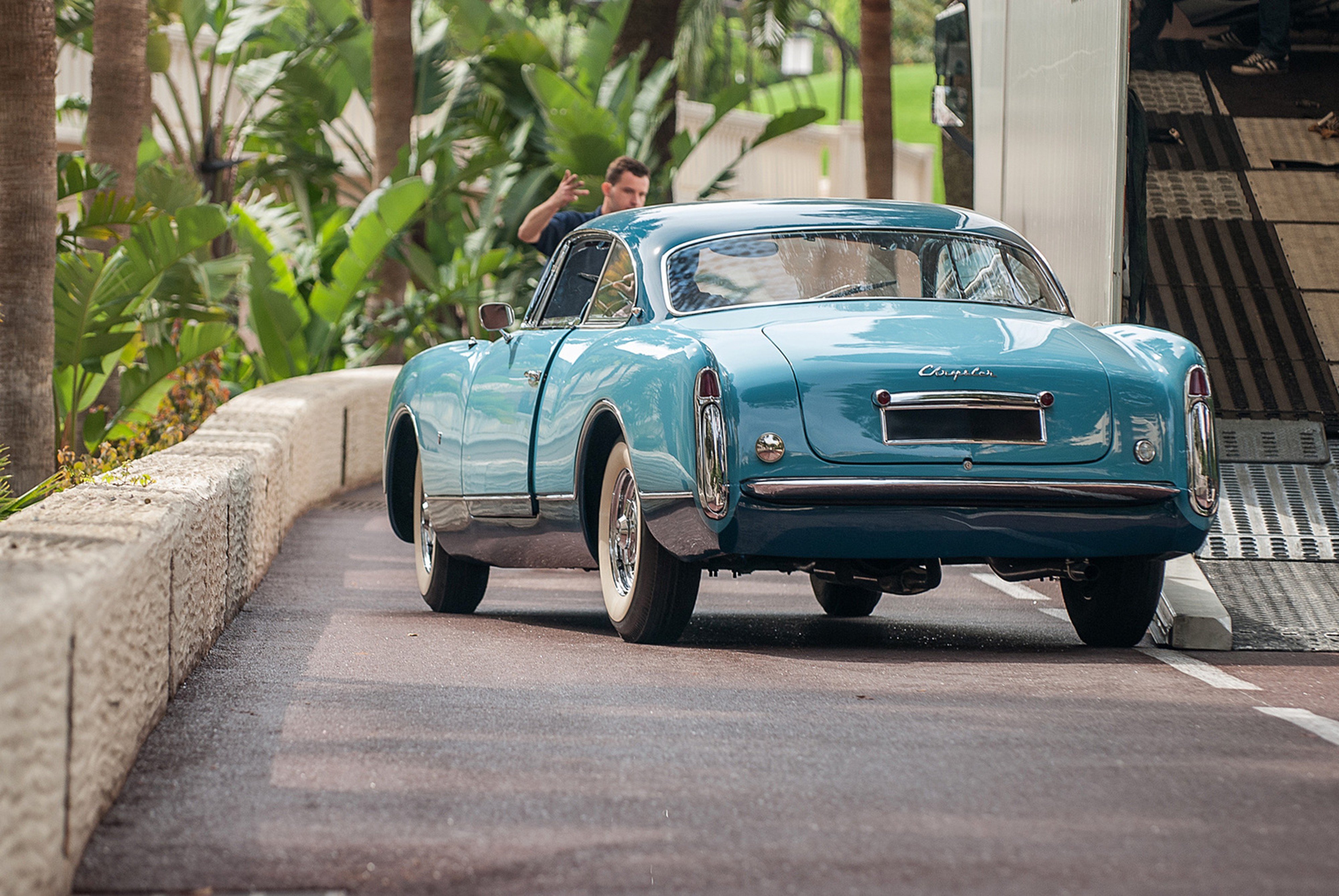 rmand039s, Auction, In, Monaco, Classic, Car, 1953, Chrysler, Ghia, Special, Coupa Wallpaper