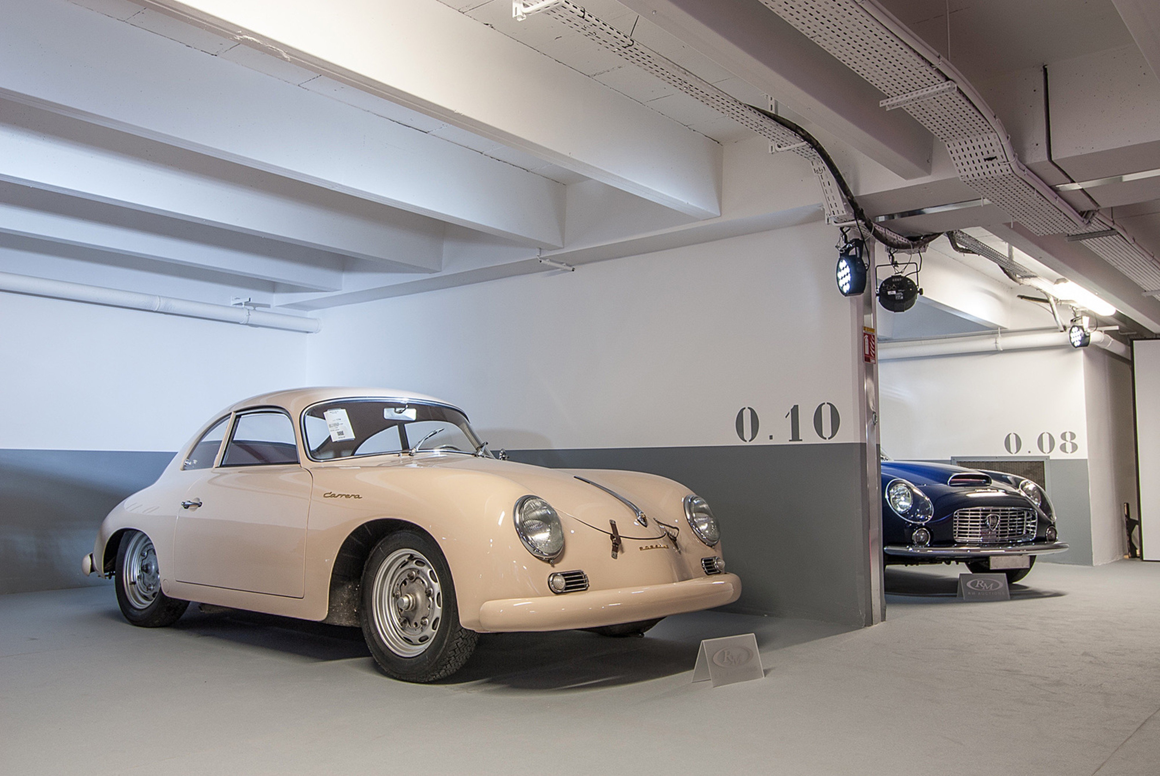 rmand039s, Auction, In, Monaco, Classic, Car, 1957, Porsche, 356, A, Carrera, 1500, Gs gt, Coupa Wallpaper