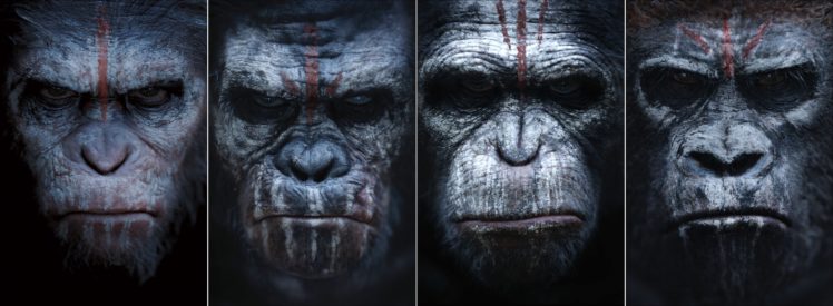 dawn of the apes, Action, Drama, Sci fi, Dawn, Planet, Apes, Monkey, Adventure,  64 HD Wallpaper Desktop Background