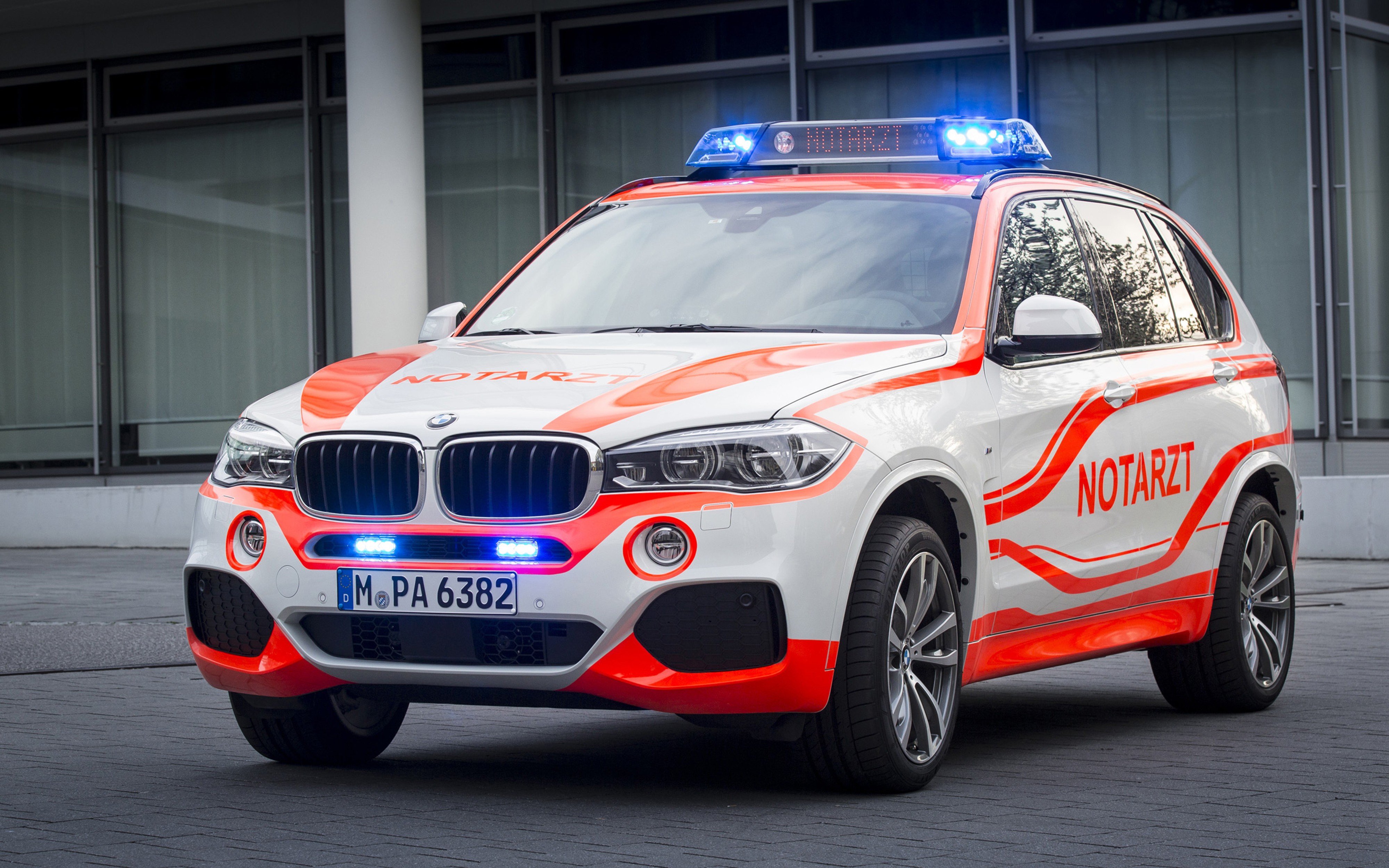 BMW x6 Polizei