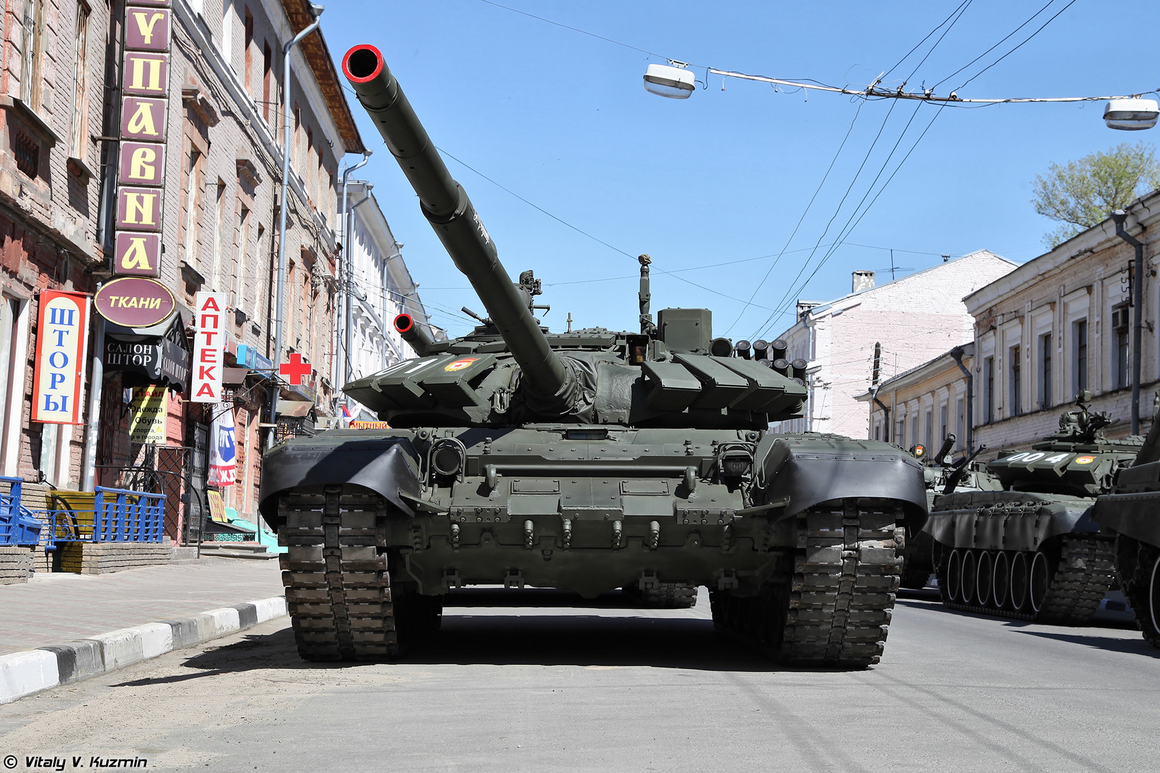 2014, Victory, Day, Parade in nizhny novgorod, Russia, Military, Russian, Army, Red star, Armored, Tank, Mbt, T 72b3, Tanks, From, 9th, Separate, Motor, Rifle, Brigade, 3, 4000x2667 Wallpaper