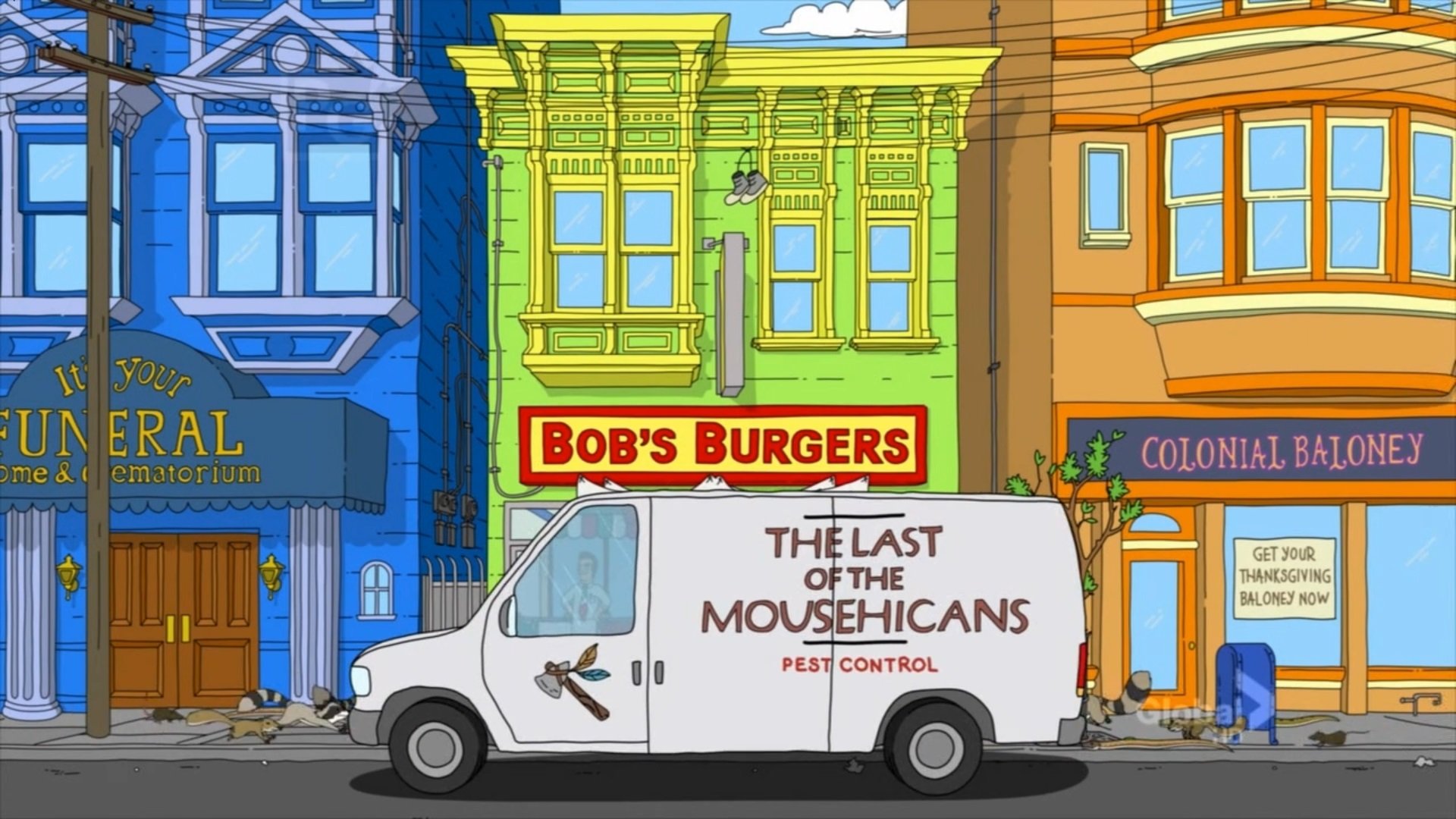 T-Shirt Bob's Burgers – Scritta "You're All Terrible", Colore Argento, 100% Cotone, Licenza Ufficiale