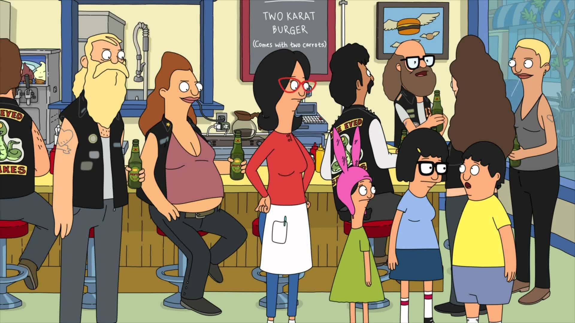 bobs, Burgers, Animation, Comedy, Cartoon, Fox, Series, Family,  60 Wallpaper