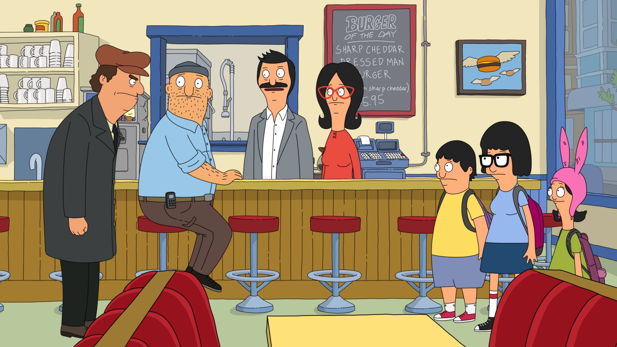 bobs, Burgers, Animation, Comedy, Cartoon, Fox, Series, Family,  6 , Jpg Wallpaper