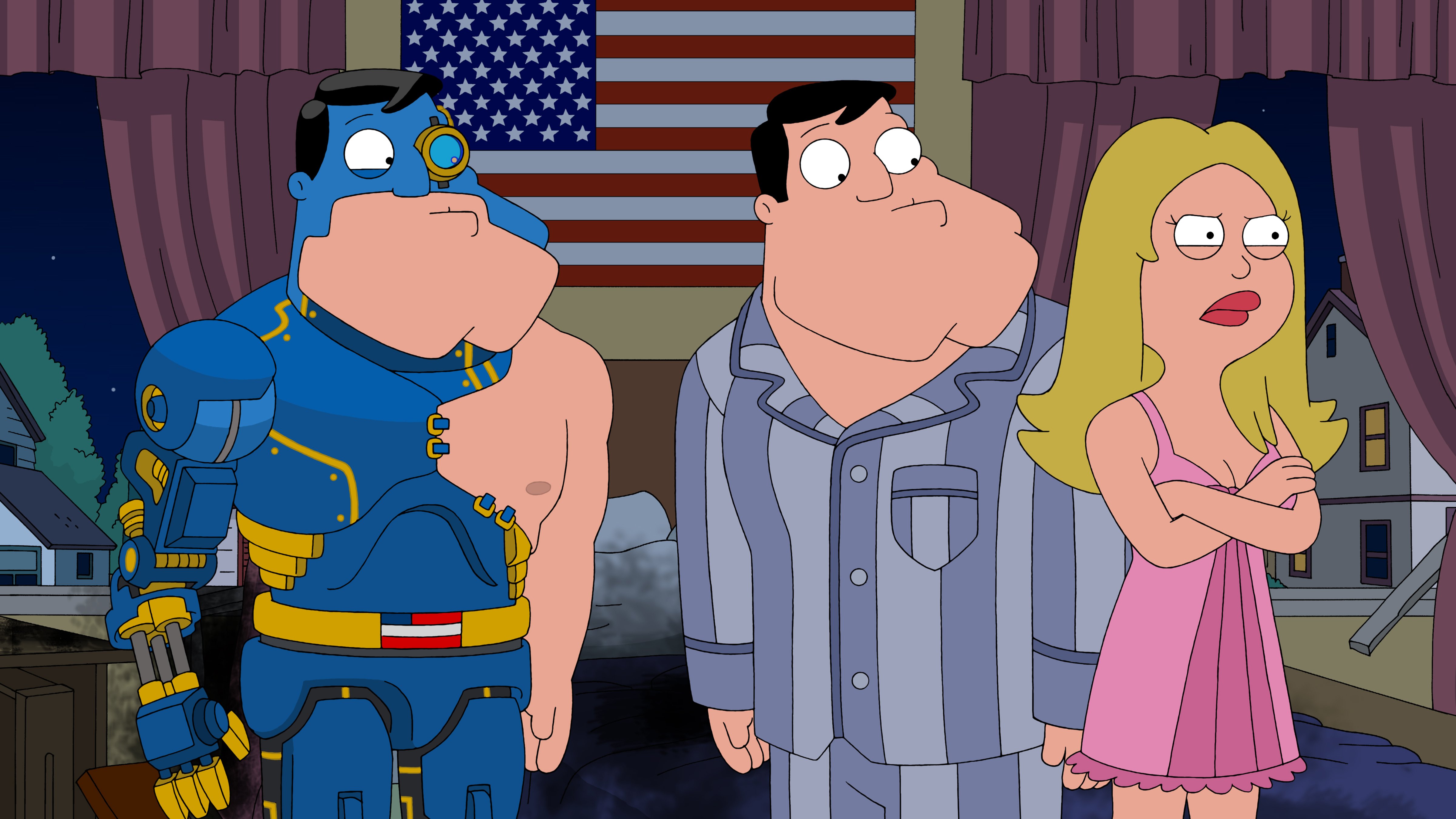 american, Dad, Animation, Comedy, Cartoon, Series, Family, 3 Wallpapers