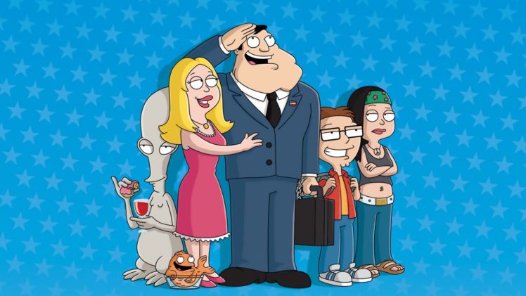 american, Dad, Animation, Comedy, Cartoon, Series, Family,  32 HD Wallpaper Desktop Background