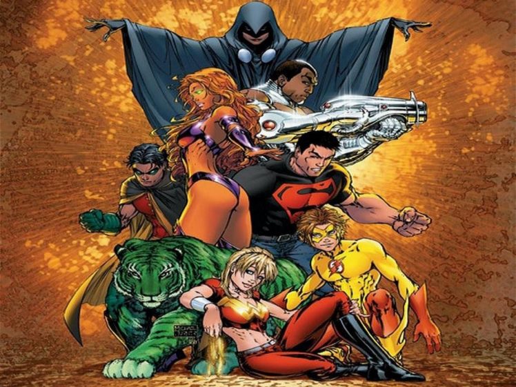teen, Titans, Animation, Action, Adventure, Superhero, Dc comics, Comic,  60 HD Wallpaper Desktop Background