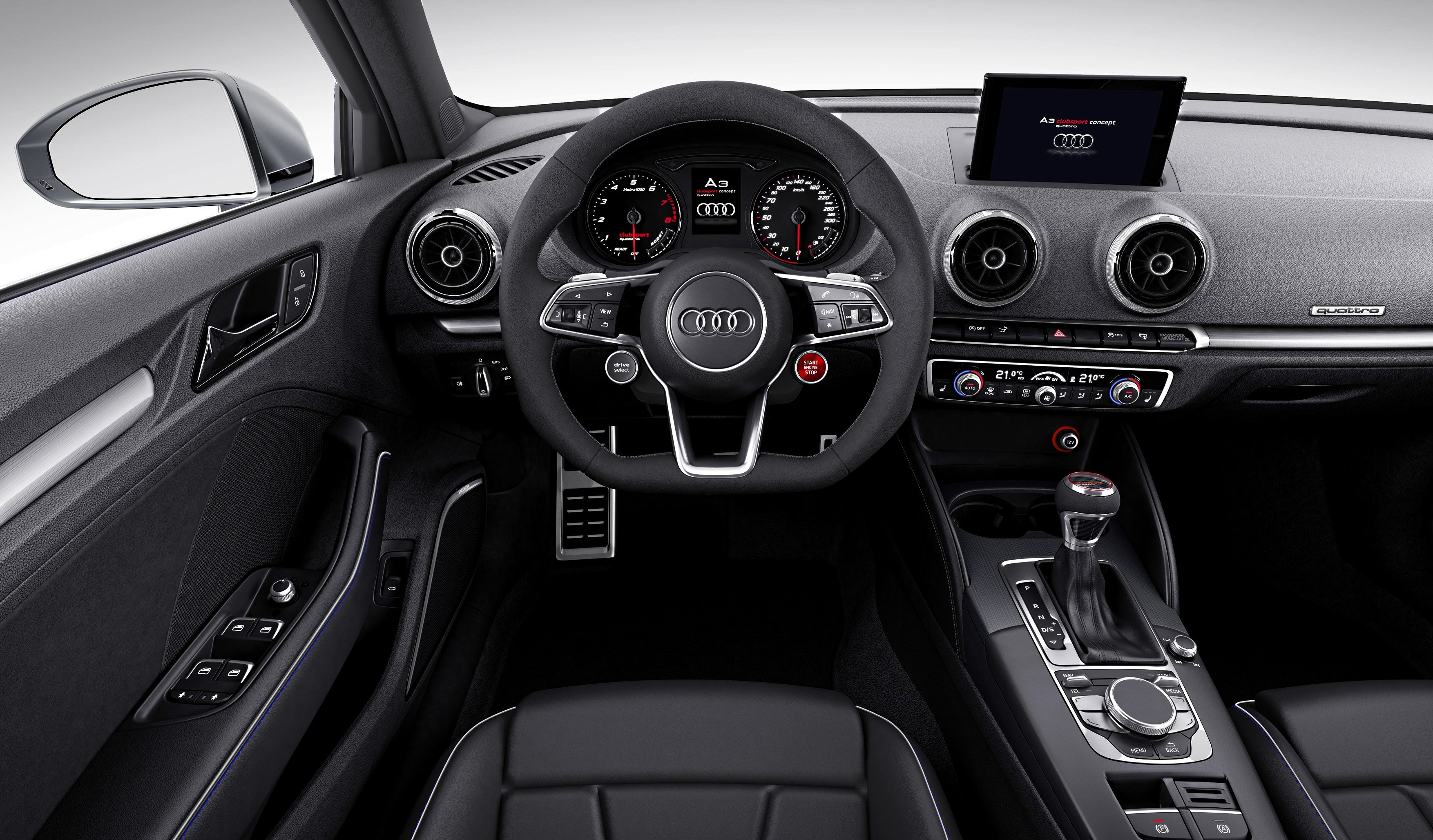 audi, A3, Clubsport, Quattro, Concept Wallpaper