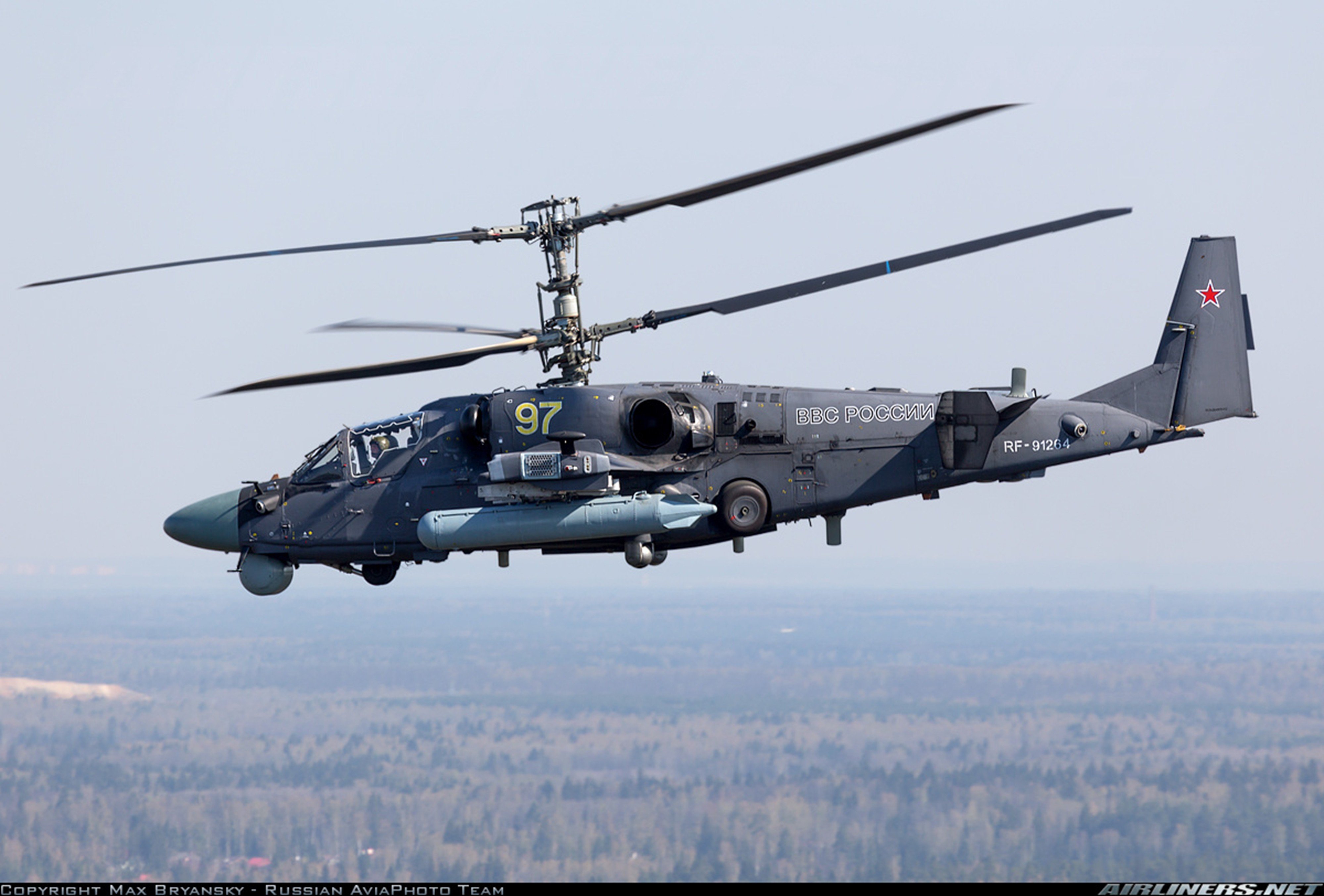 kamov, Ka 52, Alligator, Russian, Red, Star, Russia, Helicopter ...